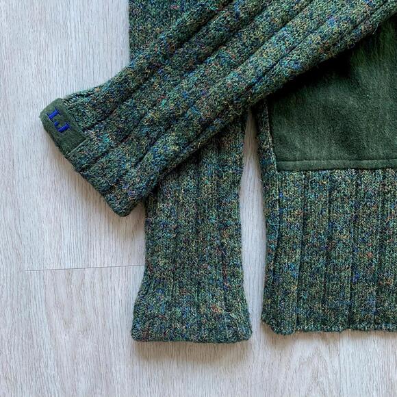 90's Iceberg Jeans Zip Up Knit - Picture 4 of 6